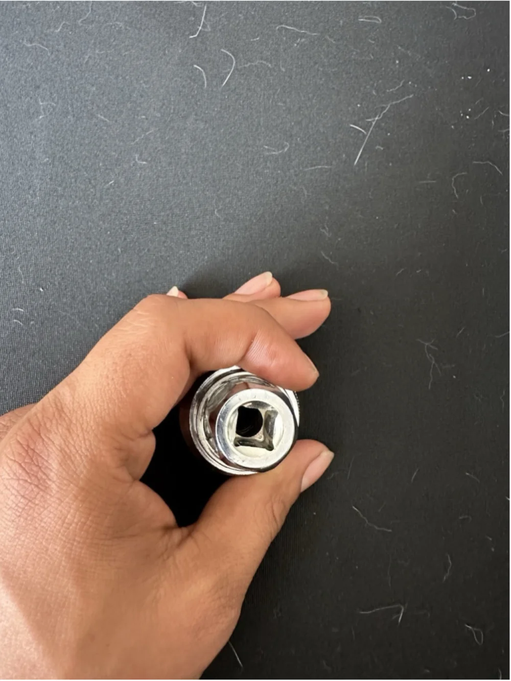 Stainless Steel Hydraulic Quick Coupler Socket Only, 1/2 in Female NPT, Knurled